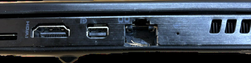 MSI MS-16H2 Gaming Laptop i7-4700HQ GTX870M 3GBGPU 16GB 128SSD FOR PARTS READ