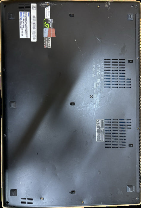 MSI MS-16H2 Gaming Laptop i7-4700HQ GTX870M 3GBGPU 16GB 128SSD FOR PARTS READ