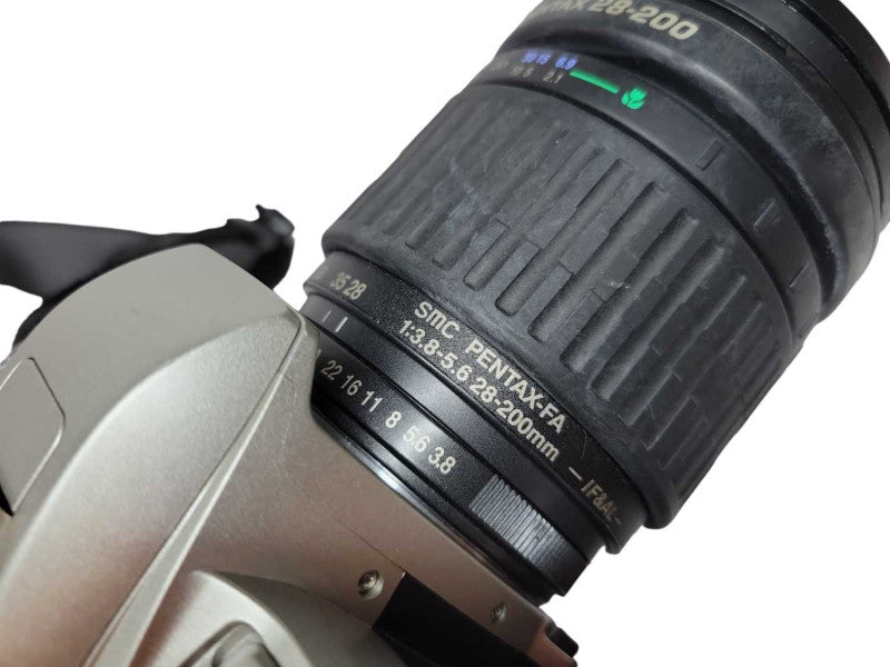 Pentax MZ-7 Film Camera with 28mm-200mm f3.8-22 %