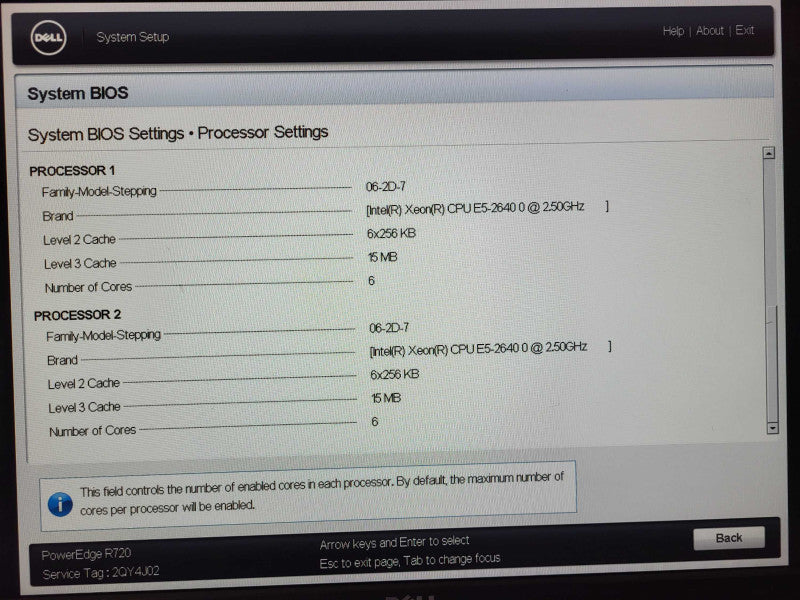 Dell PE R720 2x E5-2640 0 32GB ECC DDR3 H710 Mini 2x PSU No HDD 3.5\\" $