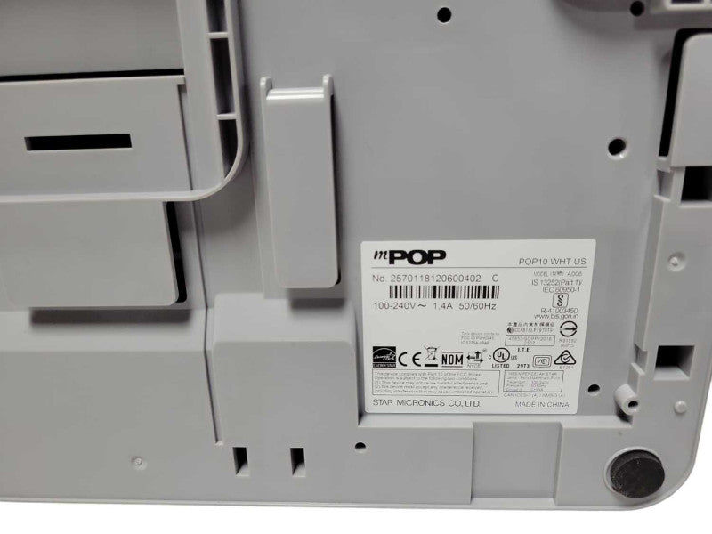 Star Micronics mPOP POP10 WHT US Receipt Printer and Cash Drawer Combo, READ _