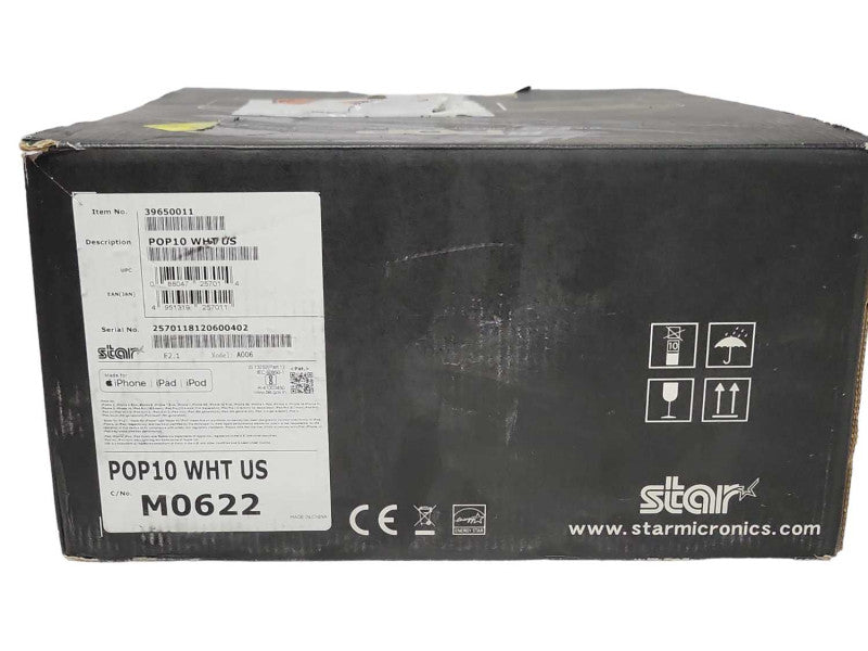 Star Micronics mPOP POP10 WHT US Receipt Printer and Cash Drawer Combo, READ _