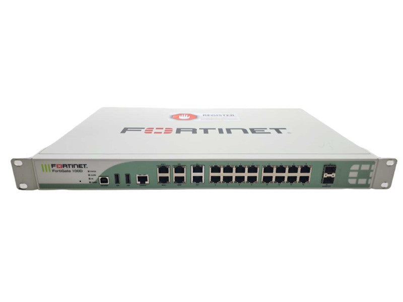 Fortinet FortiGate-100D Network Security Firewall Appliance | Factory Reset )