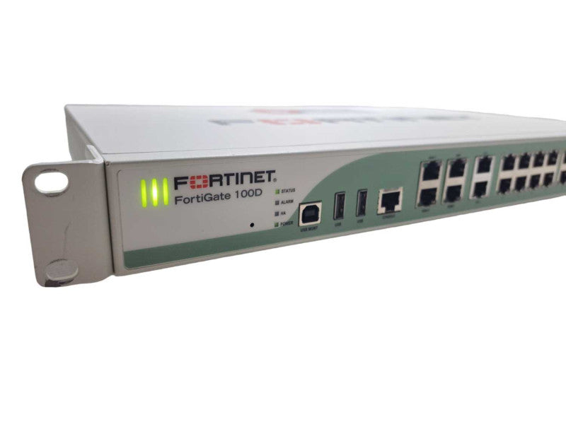 Fortinet FortiGate-100D Network Security Firewall Appliance | Factory Reset )
