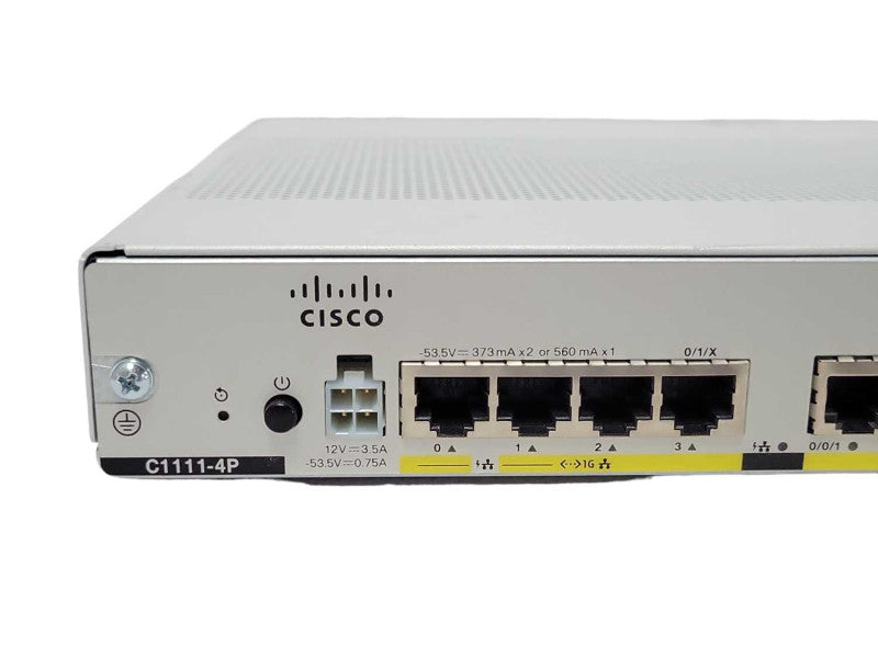 Cisco C1111-4P LTE ISR 1100 Dual WAN Gigabit Ethernet Combo SFP Router _