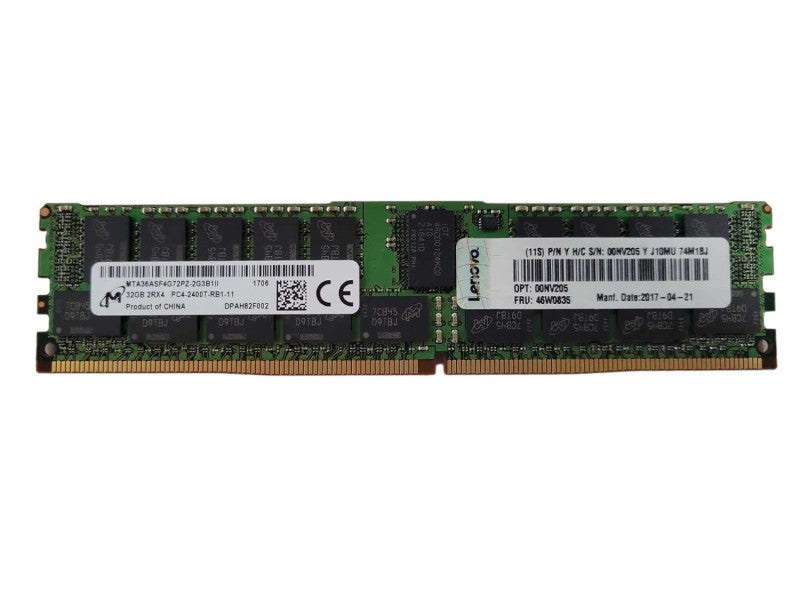 Micron 32GB 2RX4 PC4-2400T-RB1-11 Server Ram Q!
