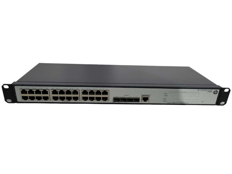 HP JE006A V1910-24G 24-Port Gigabit Ethernet Managed Network Switch !