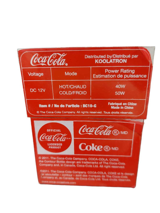 CocaCola Koolatron Mini Fridge (Decoration) Model: BC10-G =