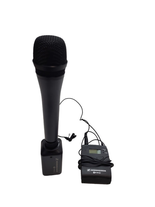 Sennheiser e835 Dynamic microphone with  ew100 g3 transmitter, body pack &