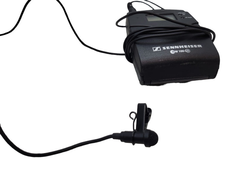 Sennheiser e835 Dynamic microphone with  ew100 g3 transmitter, body pack &