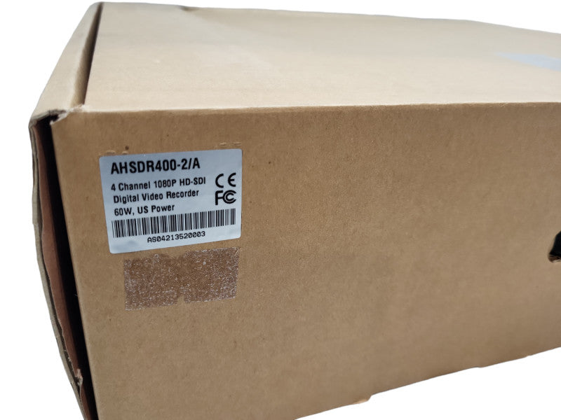 AHSDR400-2/A 4 Channel 1080P HD-SDI Digital Video Recorder 60W, &