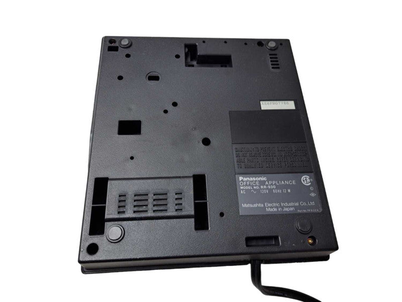 Panasonic RR-930 Desktop Cassette Transcriber / Recorder *No Foot Pedal** )