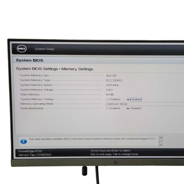 DELL PowerEdge R720 2x Intel Xeon E5-2640 0 @2.50Ghz 16GB RAM  -
