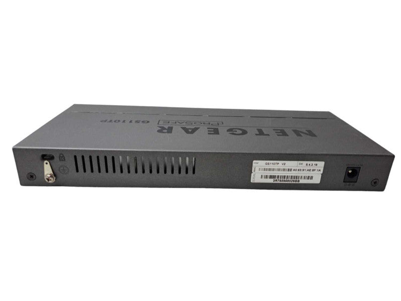 Netgear Prosafe GS110TP | 8-Port Gigabit PoE | 2x SFP Network Switch )