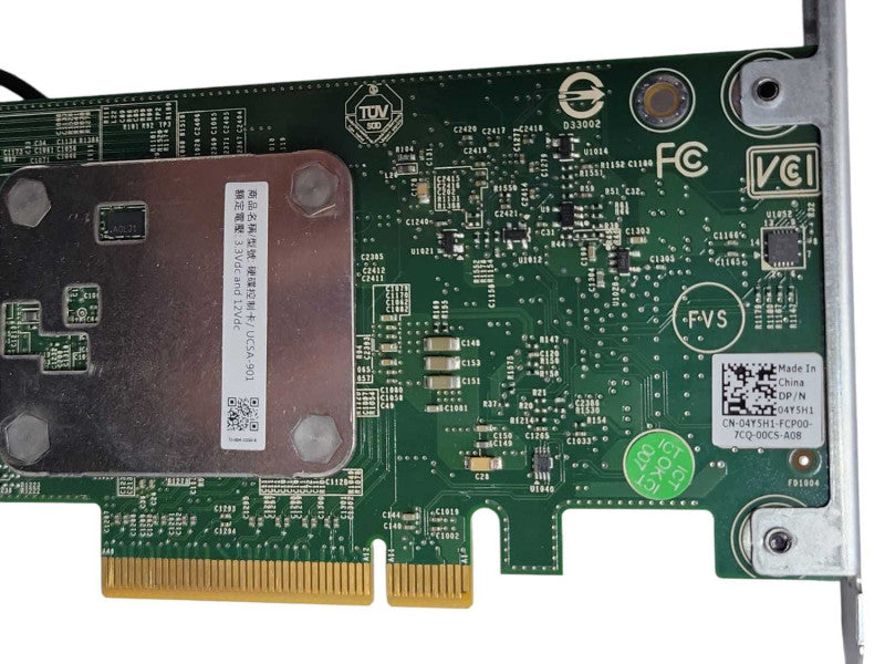 Dell PERC H330 8 PORT SAS/SATA 6/12GB PCI-E 04Y5H1 RAID Controller Card w/ Ca _