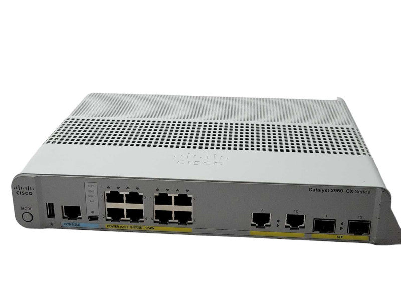 CISCO WS-C2960CX-8PC-L Cisco Catalyst 2960-CX 8 Port Gigabit PoE _