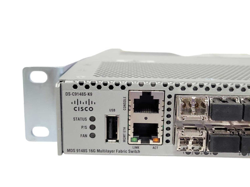 Cisco MDS 9148S 48-Port 16GbE SFP+ Multilayer Fabric Switch DS-C9148S-K9 READ Q_
