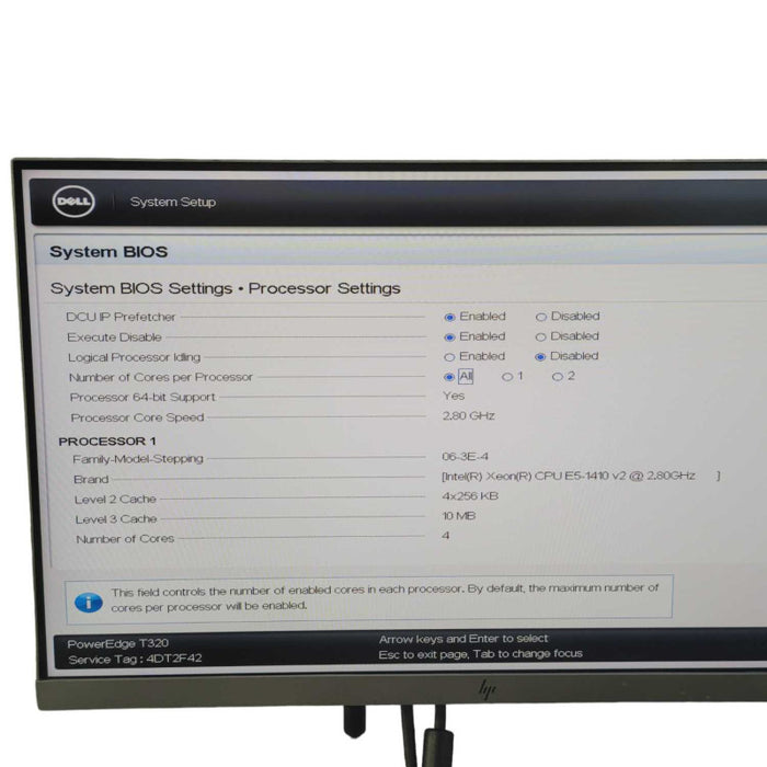 DELL PowerEdge T320 E5-1410 v2 @2.80GHz 32GB RAM  -