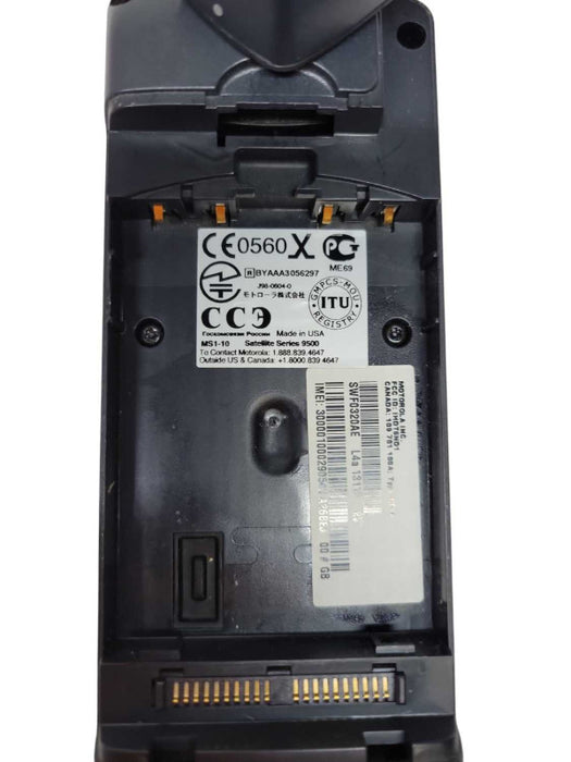 Iridium Motorola 9500 Satellite Phone %