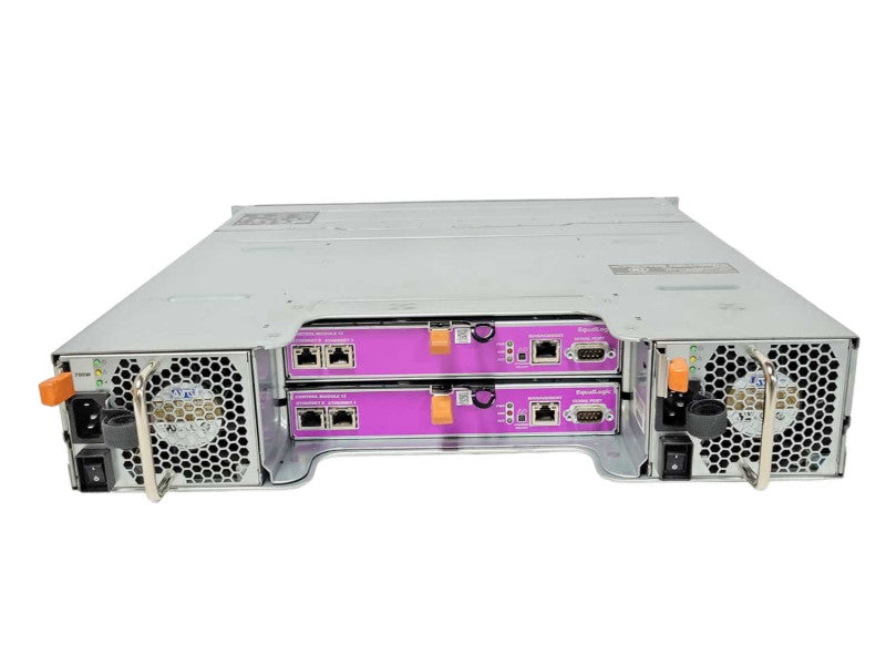 Dell EqualLogic PS4100 24x 2.5\\" Bays w/ Trays, 2x PSU, 2x Controller Module12 _