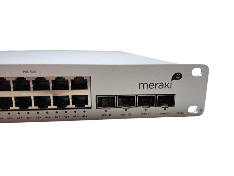 Cisco Meraki MS42P | 48 Port Gigabit PoE Switch | 4x 10G SFP+ | Unclaimed )
