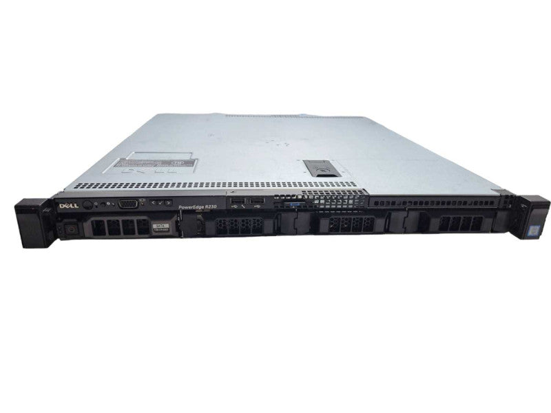 Dell PE R230 Server | Xeon E3-1240 v5 @ 3.50GHz 32GB DDR4 H330 Raid 1x PSU )