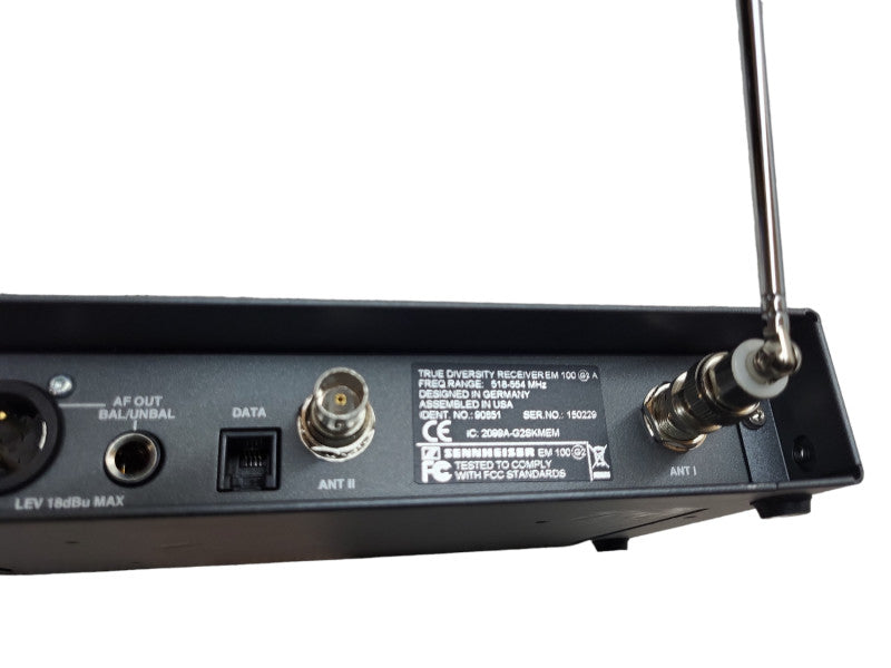 Sennheiser EW100 G2 Diversity Wireless Mic Receiver A 518-554 MHz &