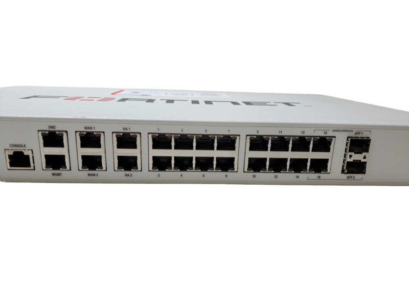 Fortinet FortiGate 100E Network Security Firewall | Factory Reset Q)