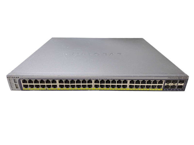 NetGear GSM7252PS | 48 Port Gigabit PoE L2 Managed Switch | 10G SFP+ )