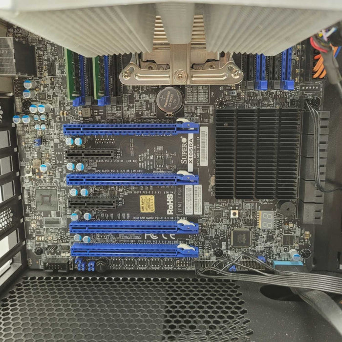 Custom Workstation SuperMicro X10SRA with Xeon E5-2620 v4 @2.10GHz Plz READ  -