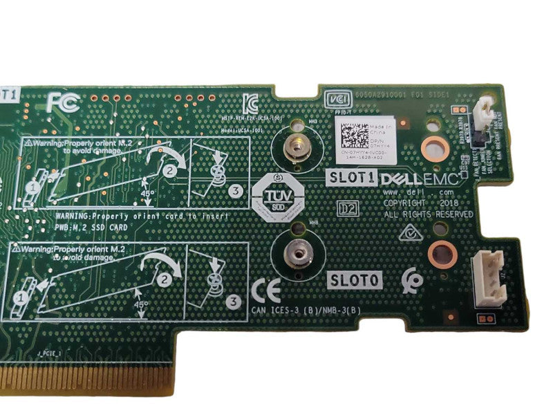 Dell 07HYY4 Boss-S1 Network Controller Card PCIe 2x M.2 Slots 7HYY4 _
