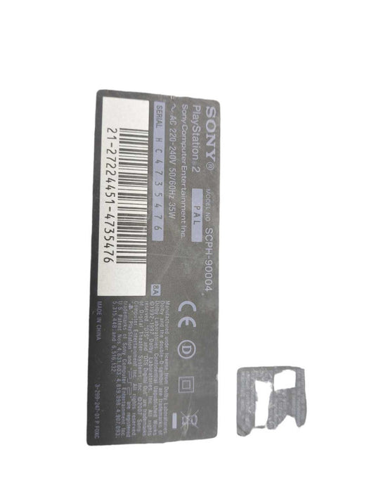 Sony Playstation 2 Slim Model: SCPH-90004 Console Only â