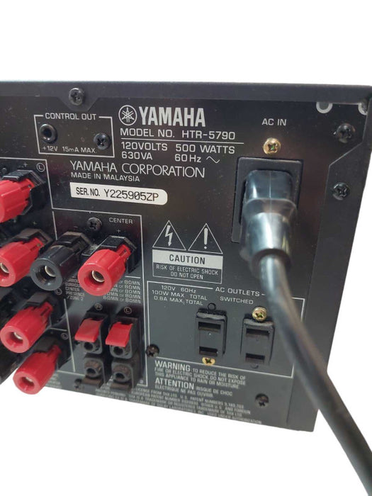 Yamaha Natural Sound AV Receiver Model: HTR-790 â