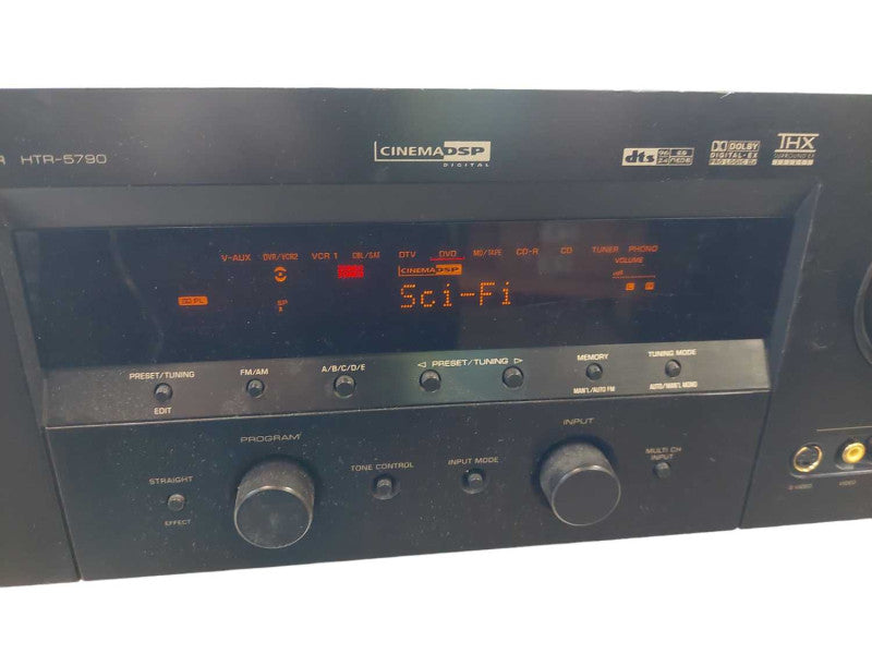 Yamaha Natural Sound AV Receiver Model: HTR-790 â