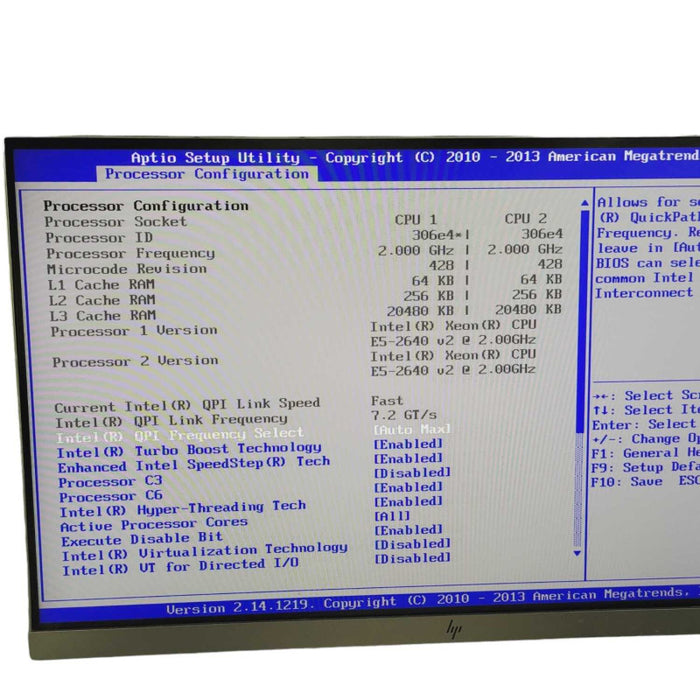 Intel Server S2600GZ with 2x Xeon E5-2640 v2 @2.00GHz 192GB RAM  -