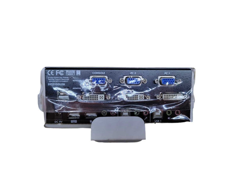 Starview 2 Port DVI/VGA USB KVM Switch with Audio %