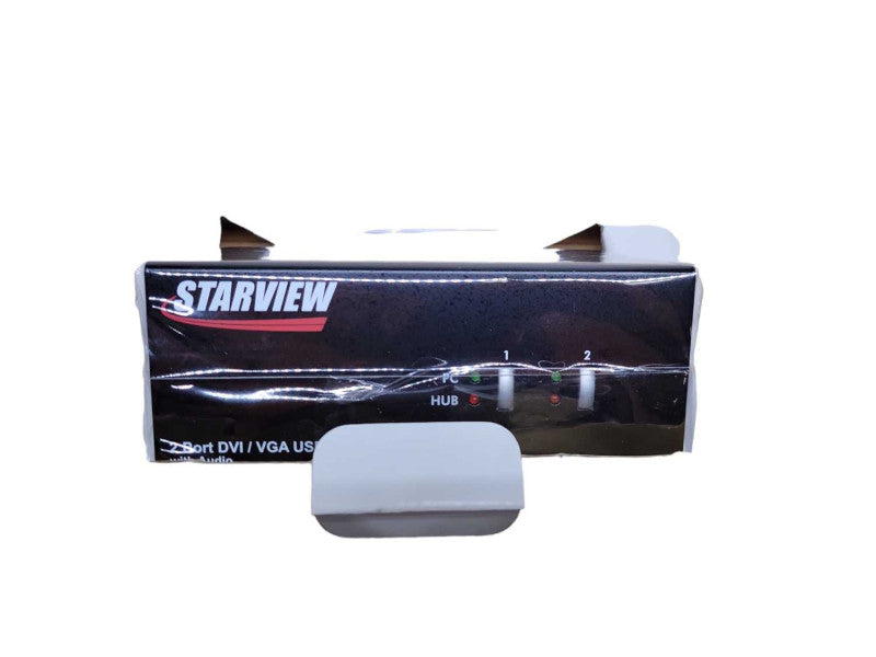 Starview 2 Port DVI/VGA USB KVM Switch with Audio %