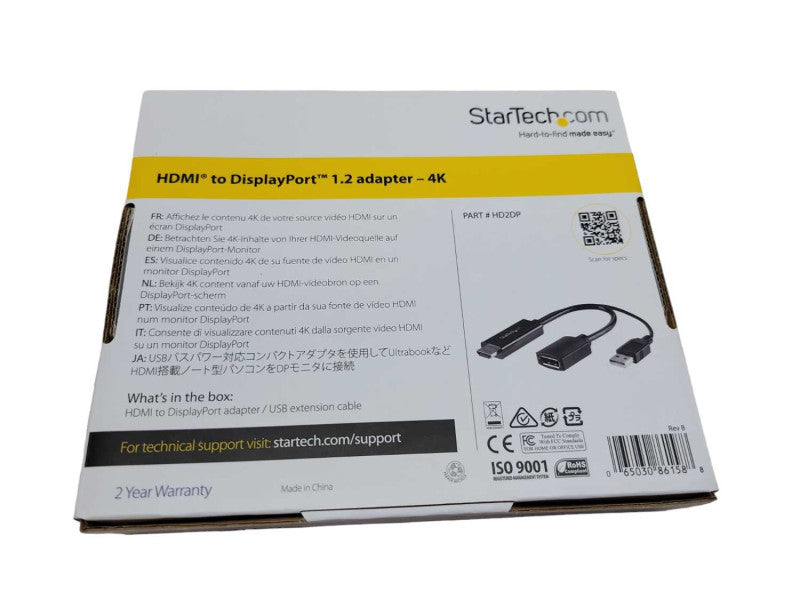 HDMI to DisplayPort 1.2 adapter 4K ( HD2DP) Q%