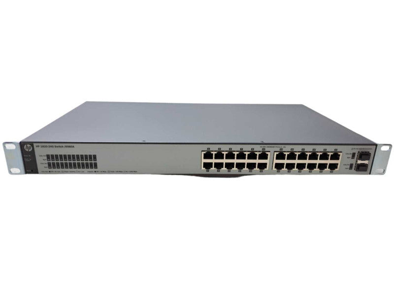 HP 1820-24G J9980A | 24 Port Gigabit | 2x SFP Network Switch Q)