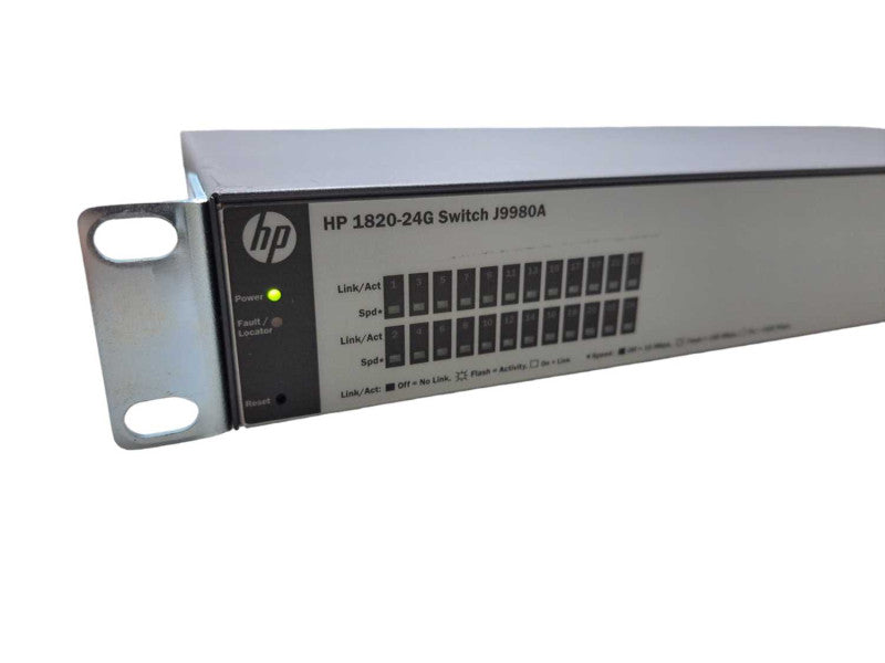 HP 1820-24G J9980A | 24 Port Gigabit | 2x SFP Network Switch Q)