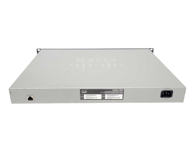 Cisco SG350X-48MP-K9 V03 Rack-Mountable Gigabit Ethernet Switch, READ _