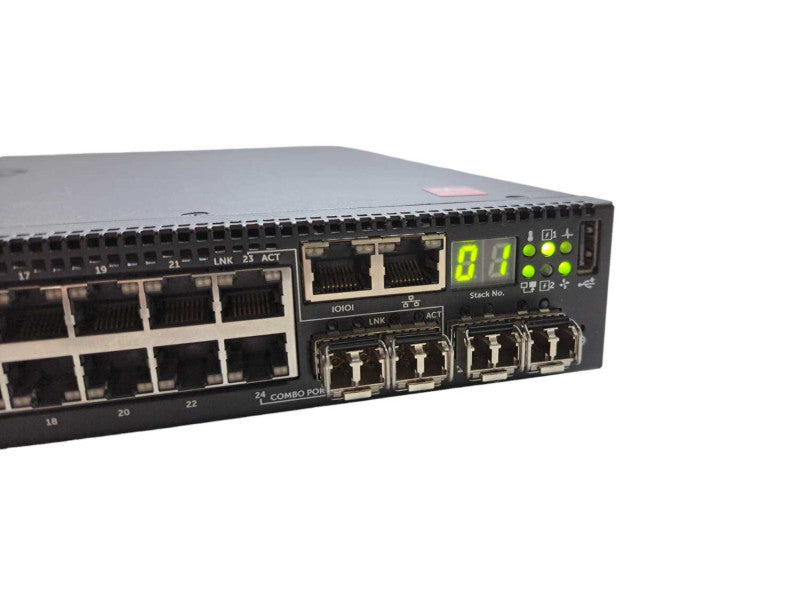 Dell Networking N3024 | 24 Port Gigabit 2x 10G SFP+ | Managed Switch 1x PSU )