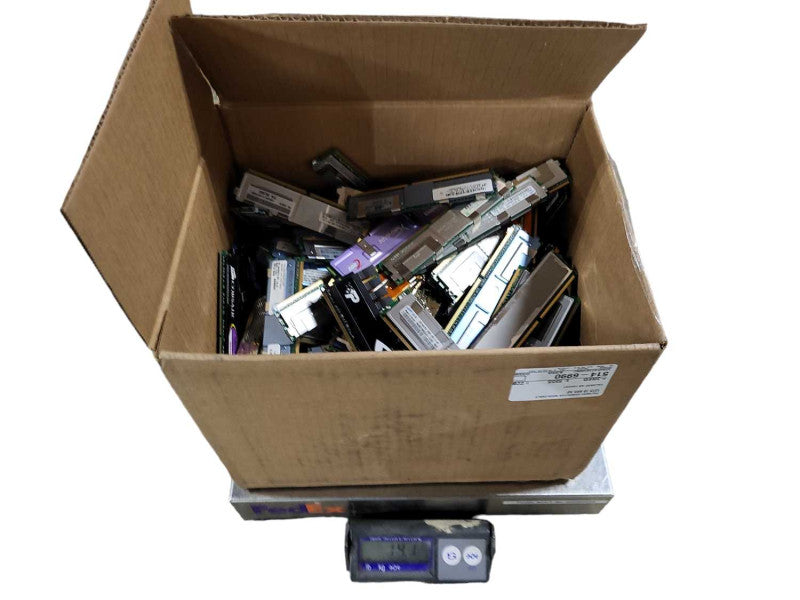 Scrap Heat sink RAM/Memory 14.1lb/6.3KG AS-IS READ $