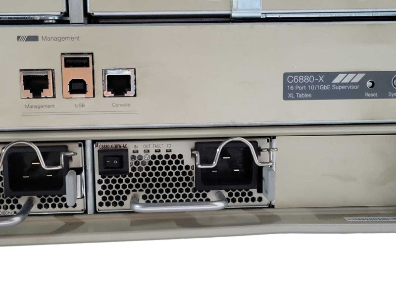 Cisco C6880-X Catalyst 6880-X Switch with 2x PSU Q_