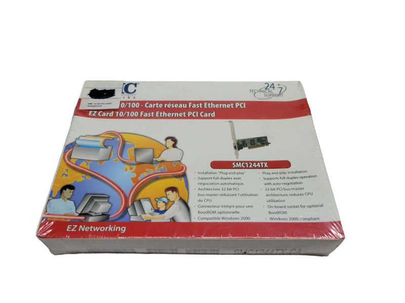 SMC EZ CARD 10/100 Fast Ethernet PCI Card %