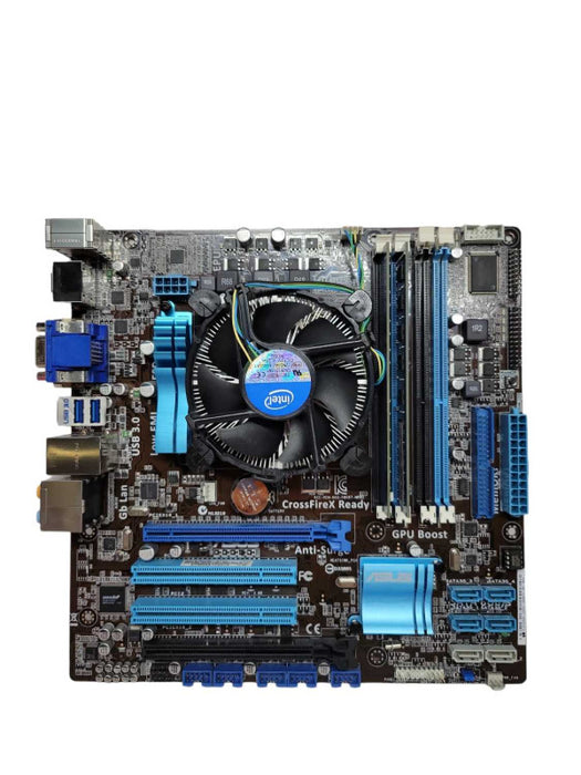 ASUS P8H67-M PRO + Core i7-2600K 3.4GHz + 8GB RAM + I/O Plate Q%