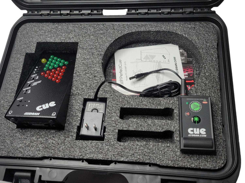 DSAN PerfectCue Wireless Pro Audio / Visual Cueing System Control, READ _