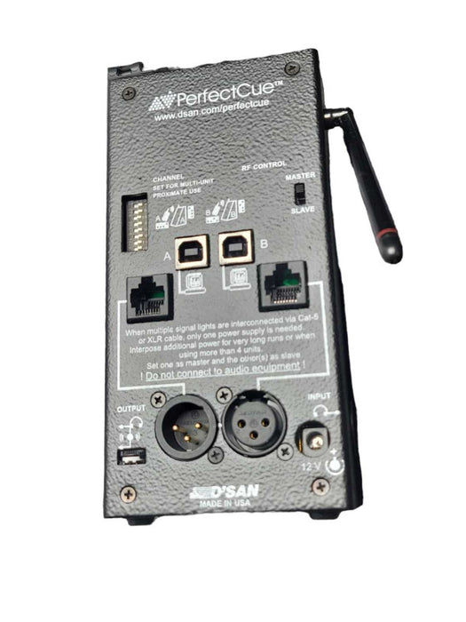 DSAN PerfectCue Wireless Pro Audio / Visual Cueing System Control, READ _