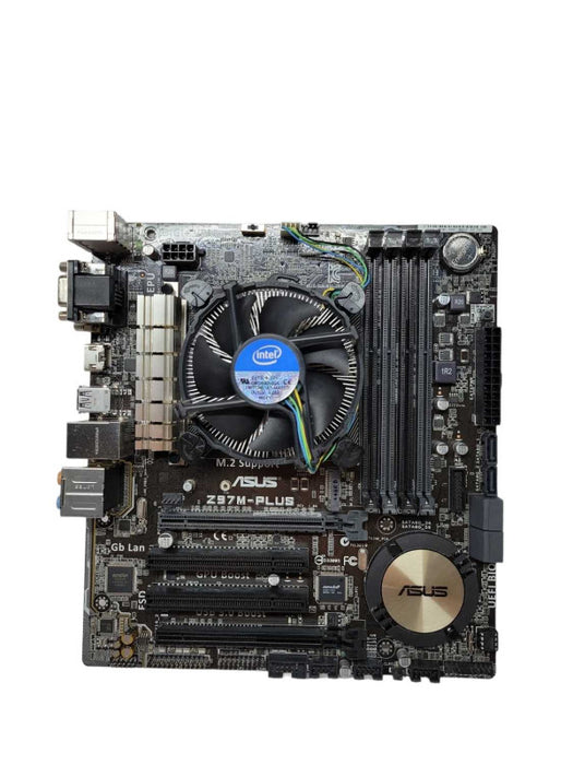 Intel Core i5-4690 @ 3.5GHz | ASUS Z97M-PLUS | I/O Plate (READ) %