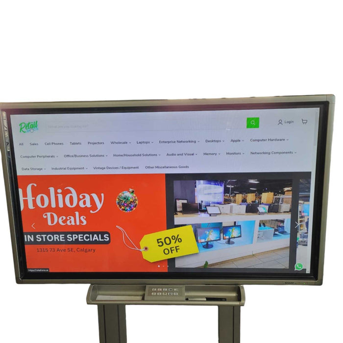 Sharp  60â INTERACTIVE DISPLAY SYSTEM PN-L602B -